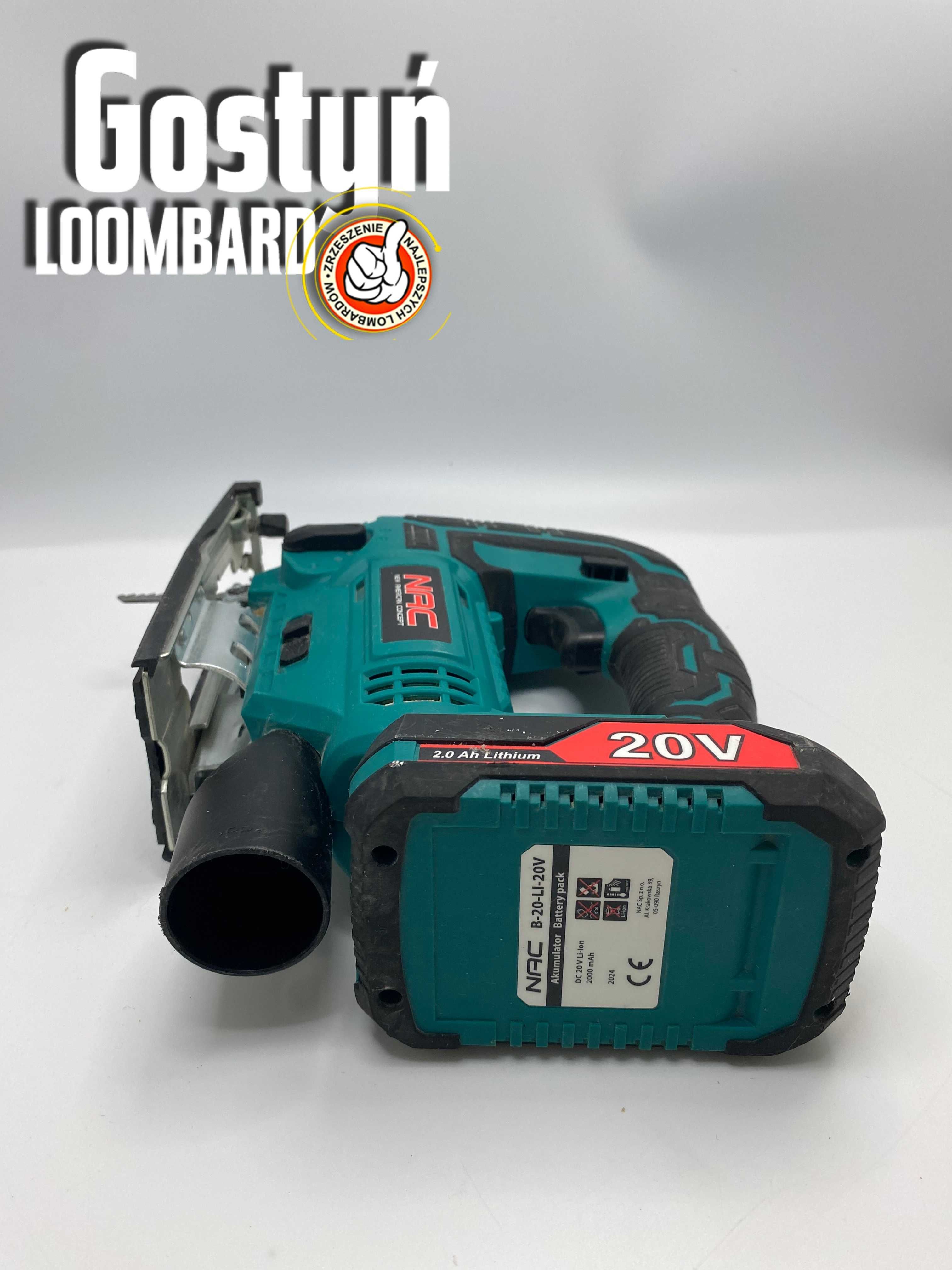 od Loombard Gostyń Wyrzynarka Nac JS-20-LI-20V KOMPLET!