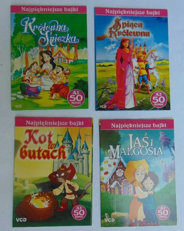 Najpiękniejsze bajki dla dzieci zestaw 7 VCD