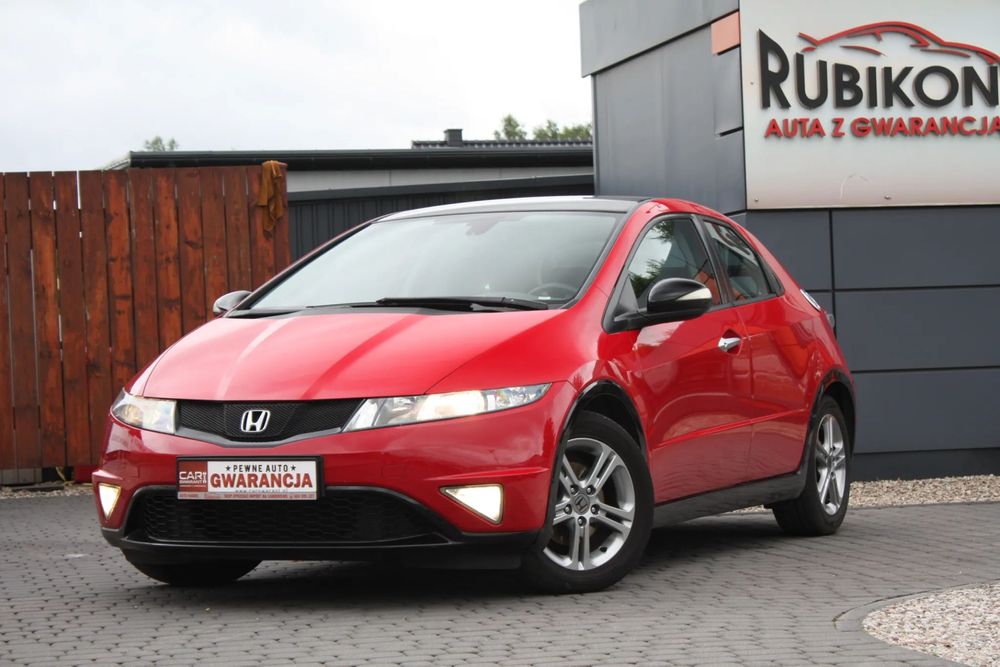 Honda Civic Car Gwarant, Śliczny, Koła Zimowe