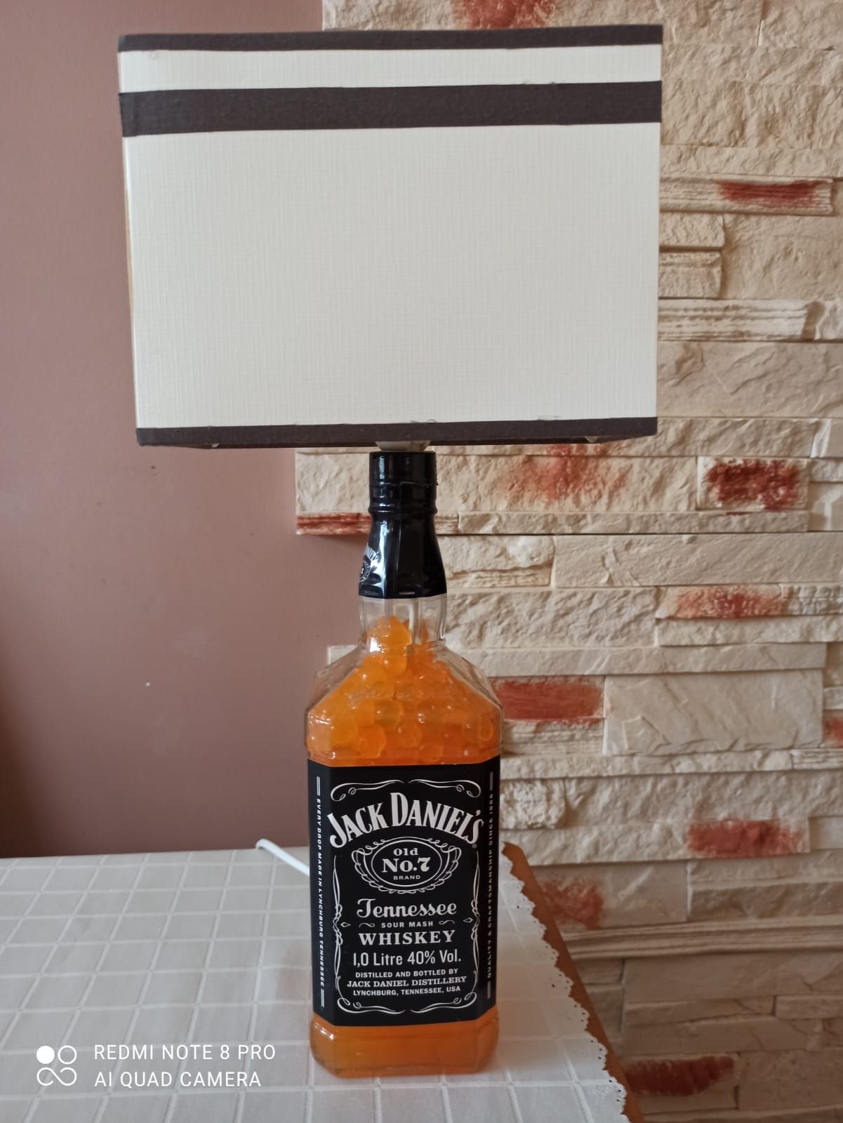 Lampa Jack Daniels 1 L vintage