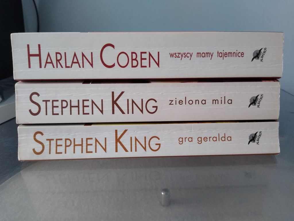 Stephen King Zielona mila gra Geralda Harlan Coben Wszyscy mamy tajemn