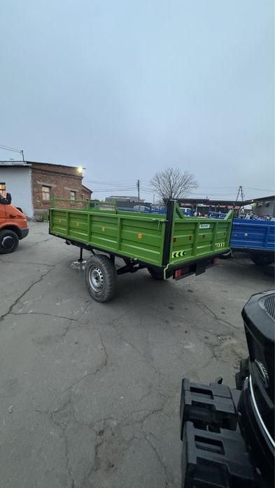 Прицеп до трактора,прип до міні трактора, прицеп птс,прицеп самоскид
