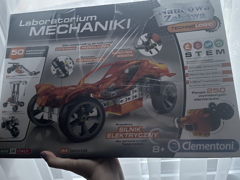 Laboratorium Mechaniki technologic 60595 ala Lego z silnikiem
