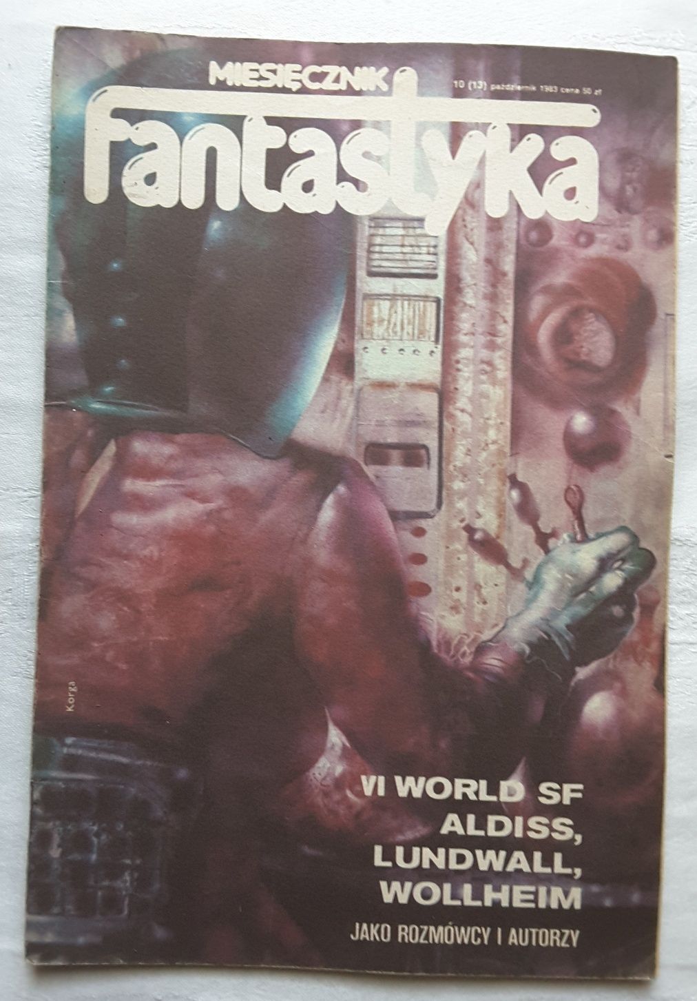 Czasopismo Fantastyka nr 10 (13) Październik 1983