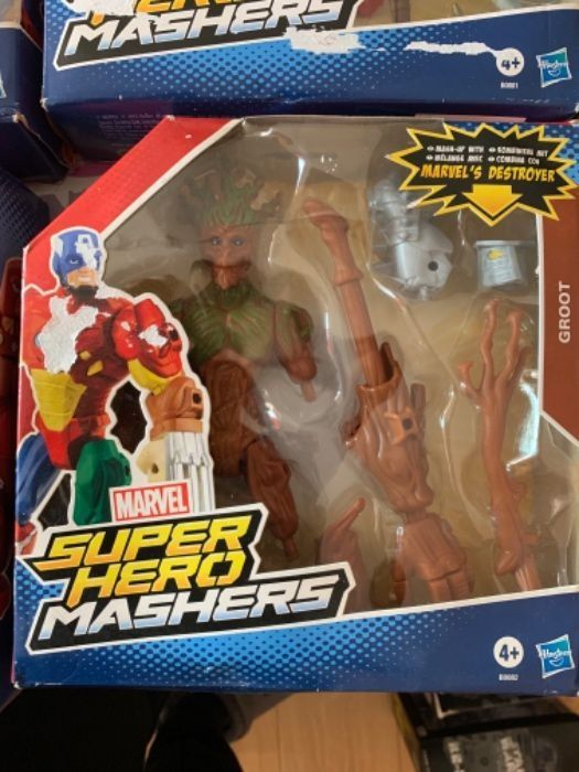 Super Hero Mashers - Wolverine, Groot e outros