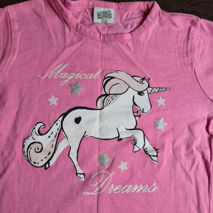 Piżama długi rękaw jednorożec 110