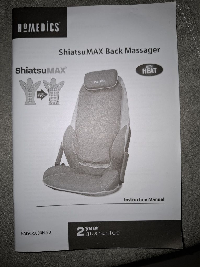 Массажна накидка Homedics Shiatsu MAX Deluxe
