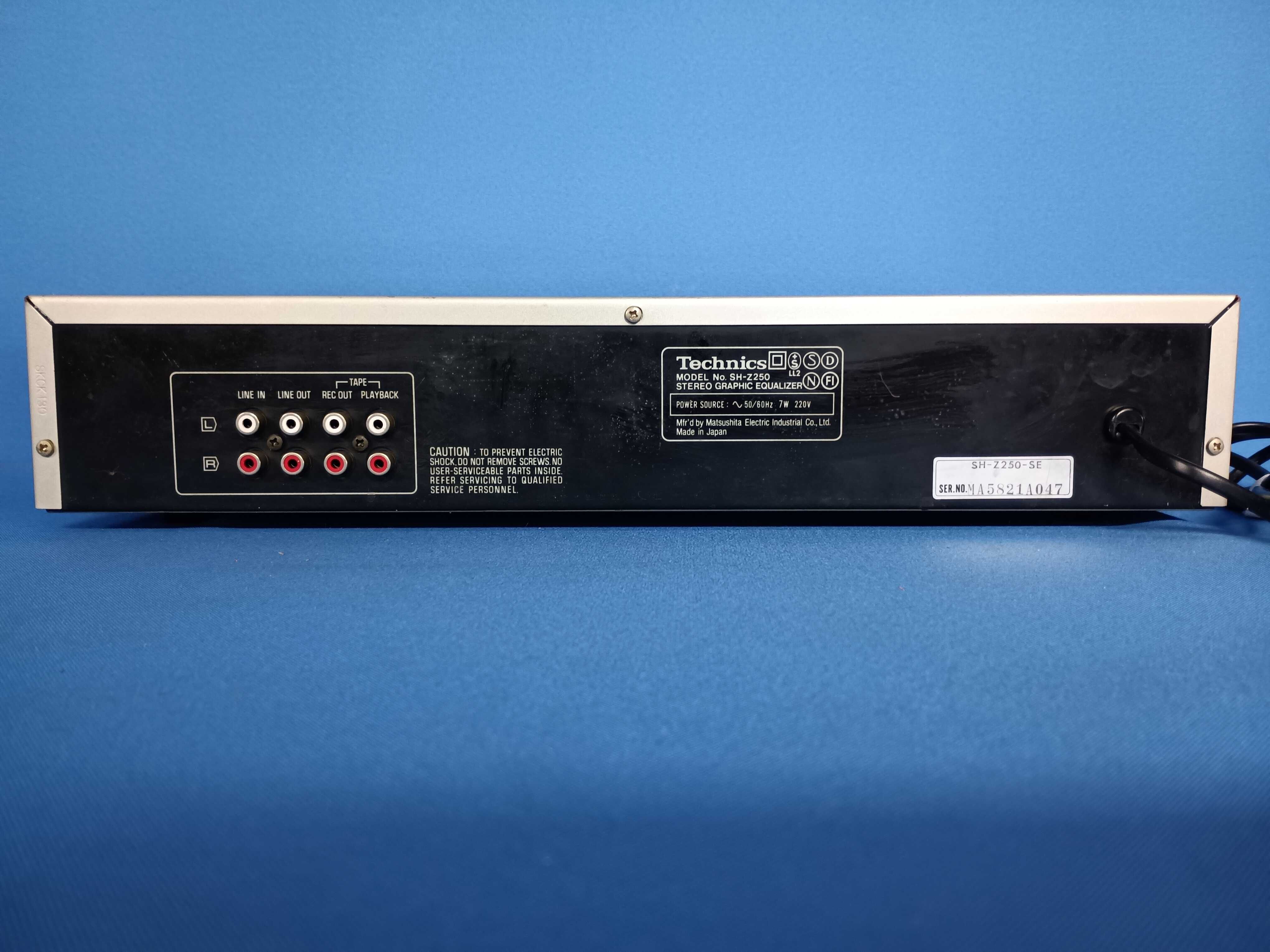 équalizador TECHNICS SH-Z250