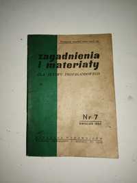 Broszura propagandowa PZPR z PRL z 1957r