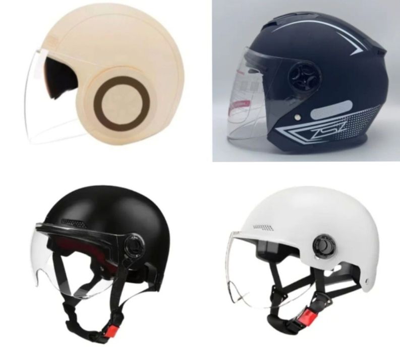 Новые мотошлемы шлем для скутера мотоцикла, с выдвижными очками