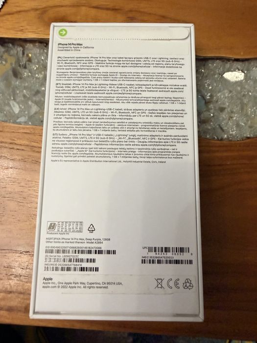 Iphone 14 pro max 128 GB