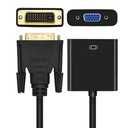 Przejściówka DVI-D na VGA 24+1 Adapter do Monitora Cyfrowa