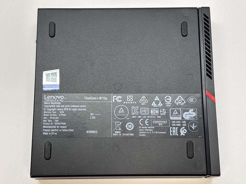 Mini Komputer ThinkCentre M715q / Amd Ryzen 3 Pro / 16 Gb Ram / 128GB