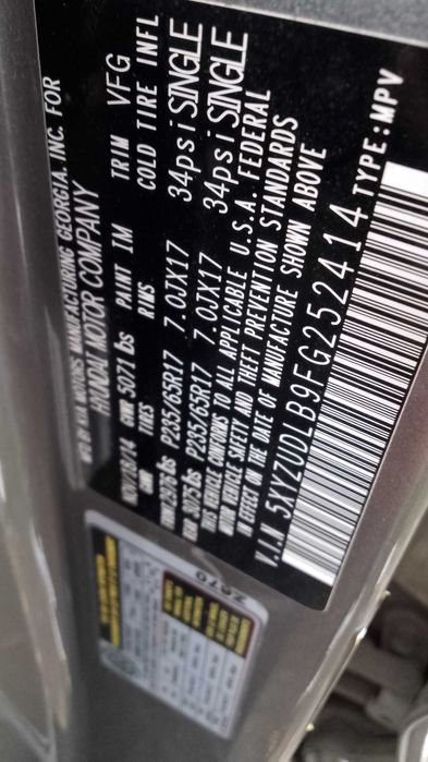 Продам автомобіль хундай Санта фе 2014р.