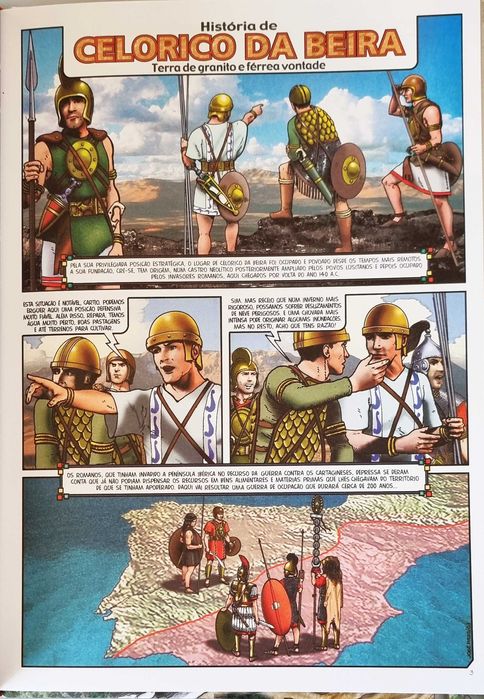 História de Celorico da Beira em BD