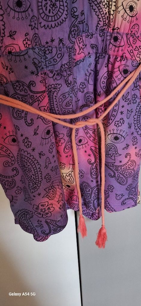 Kombinezon boho nowy Coccodrillo r.158.