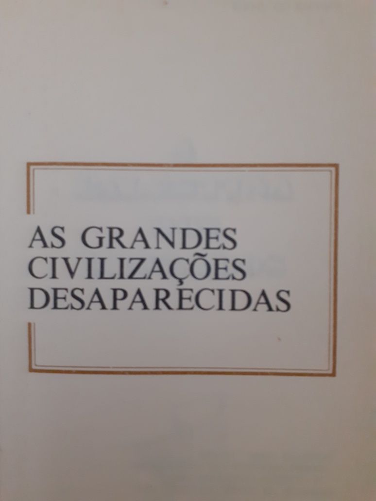 Coleção As Grandes Civilizações Desaparecidas