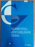 Livro - "Elementos Contabilidade Geral"