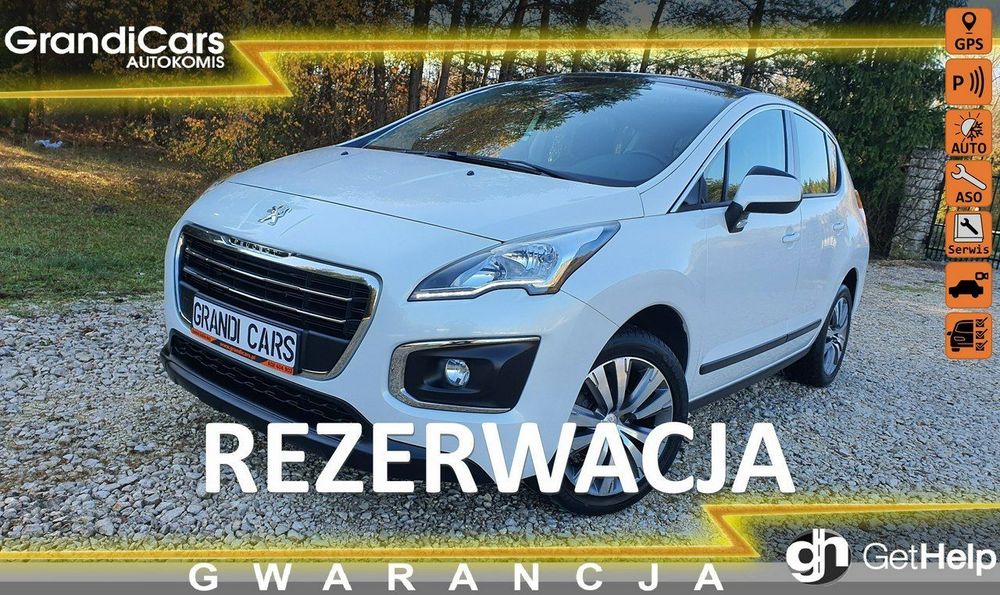 Peugeot 3008 1.6 VTI 120KM # NAVI # Parktronic # Kamera # Panorama # Super Stan