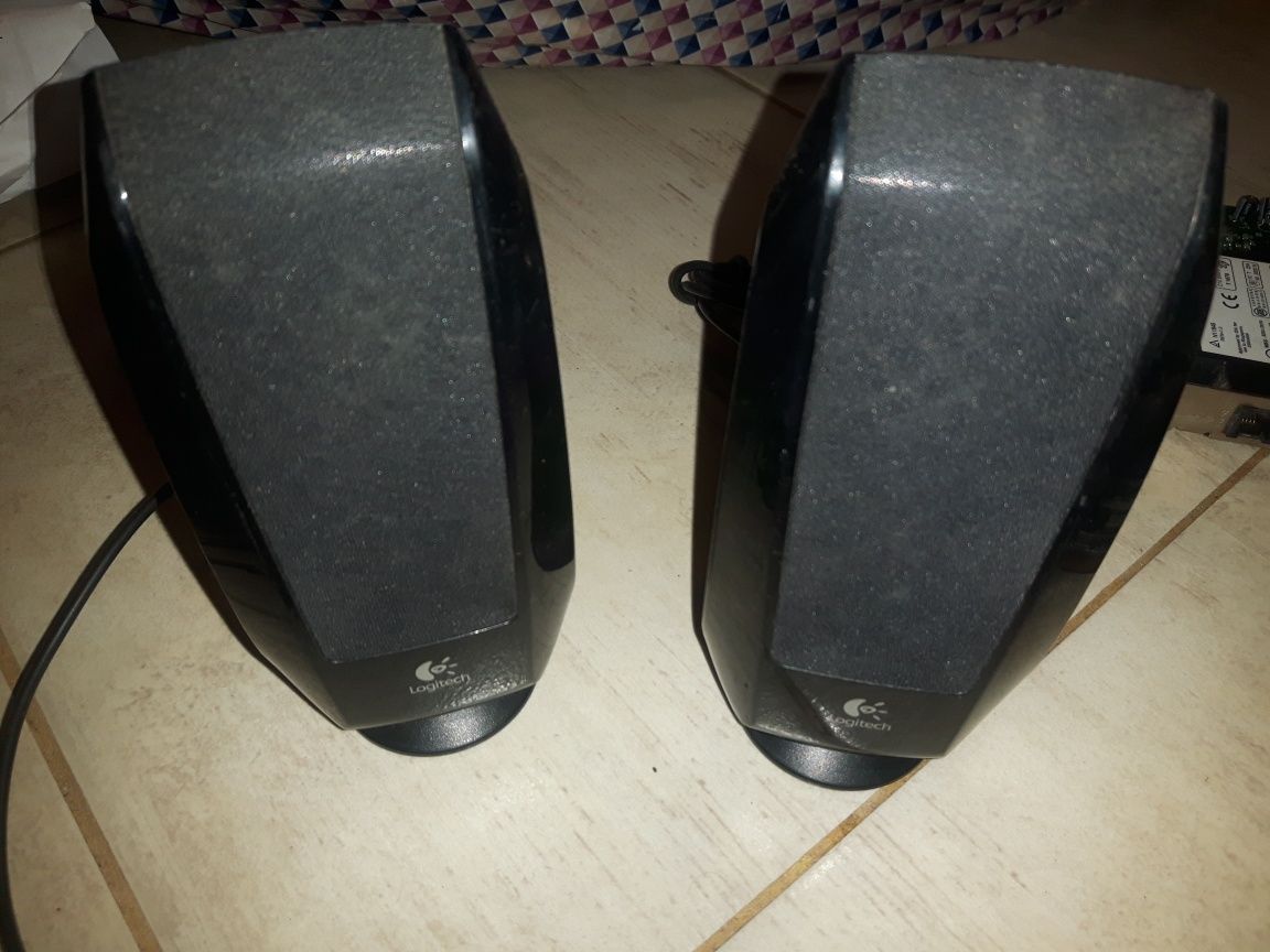 Głośniki Logitech do komputera, laptoa lub smartfona. Stan bdb.