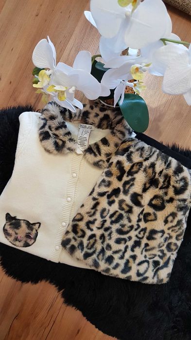 Cudny zestaw:) sweterek ze spódniczka RACHEL ZOE 128