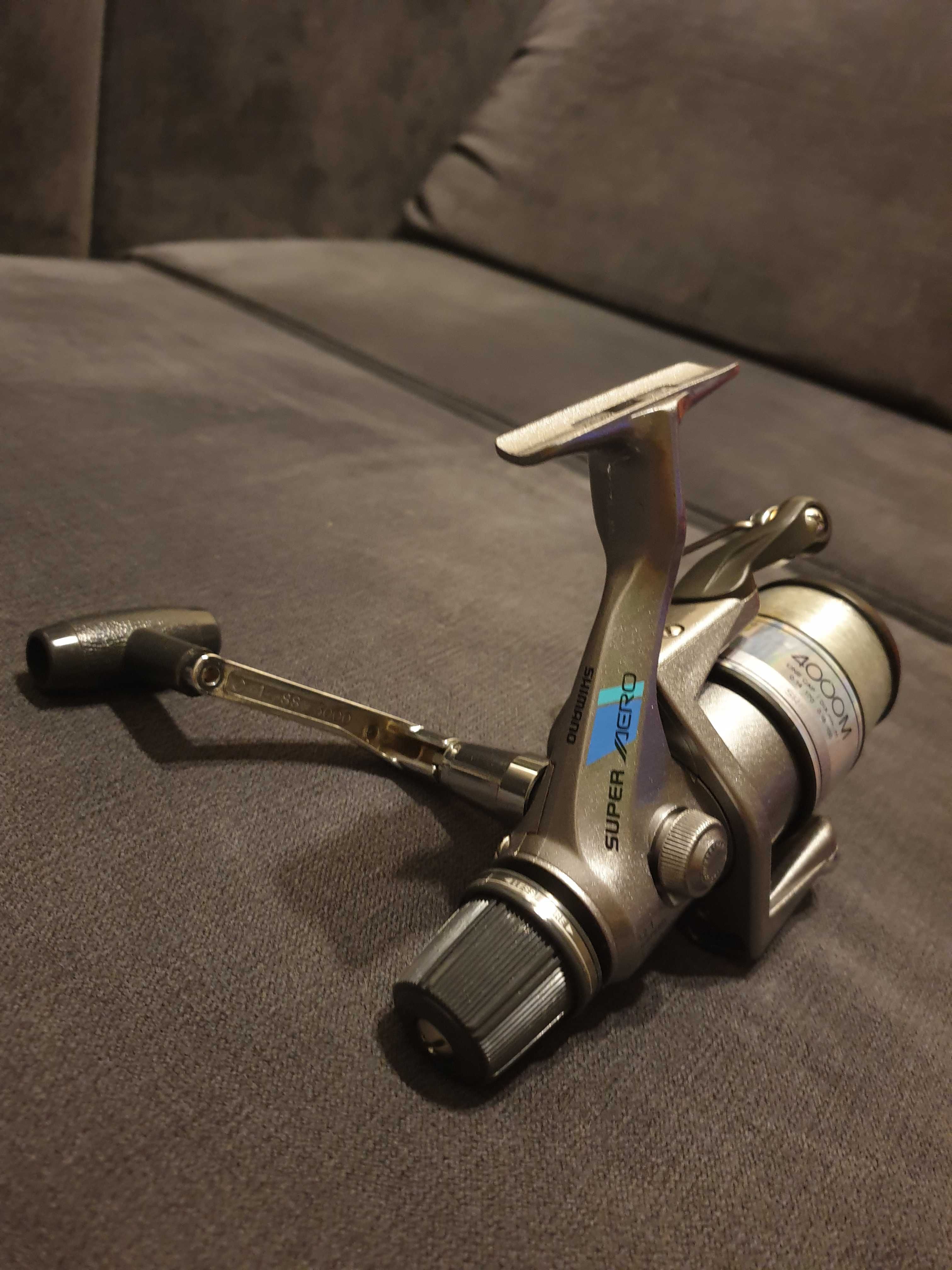 Shimano Super Aero 4000M, Sonik Xtractor 5000 (dwa kołowrotki)