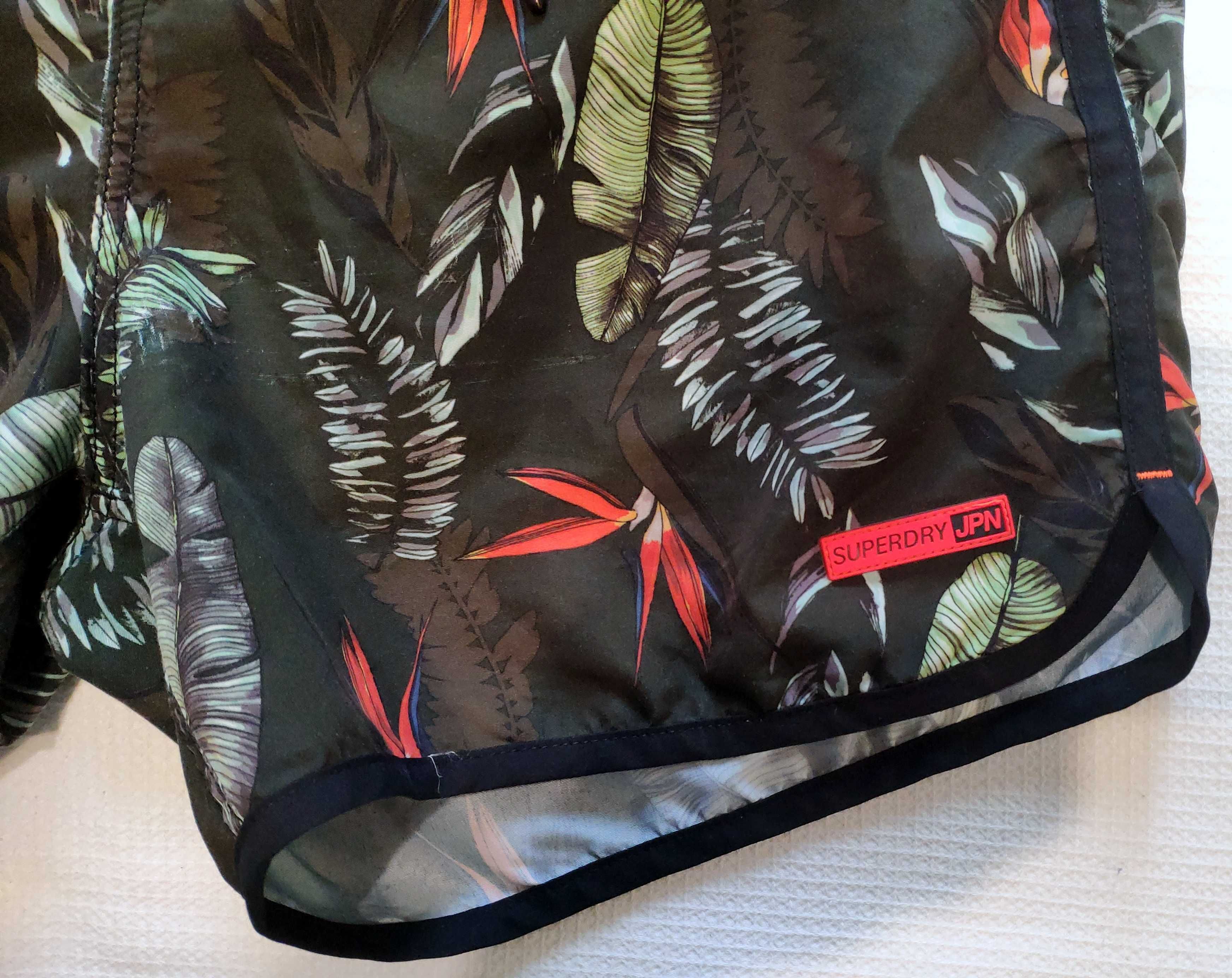 spodenki SUPERDRY Premium szorty kąpielowe Echo Racer # L