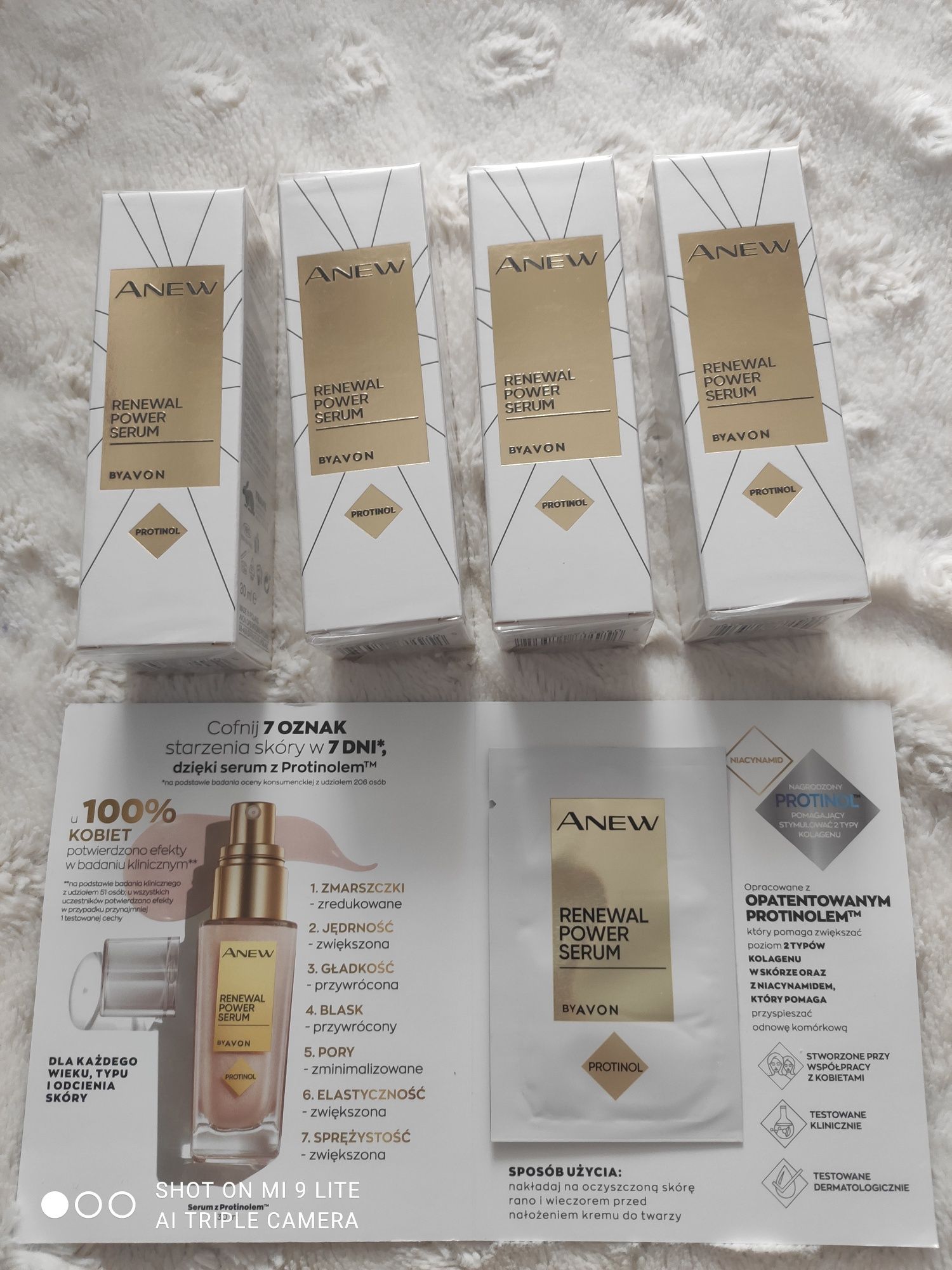 Anew renewal power serum z protinolem Avon