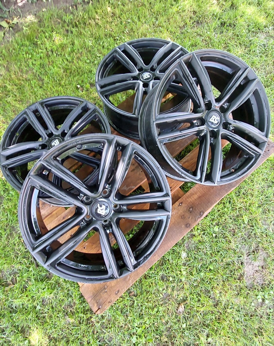 Felgi Brock 19" RC Design 5 x 112 Czarny Mat  KBA 51562
