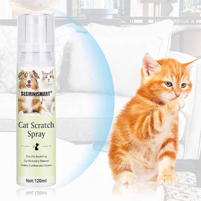 Spray przeciw drapaniu dla kota kotów odstraszający 120ml