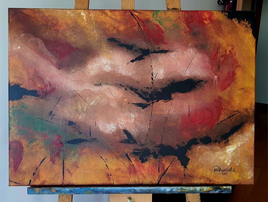 Pintura em acrílico