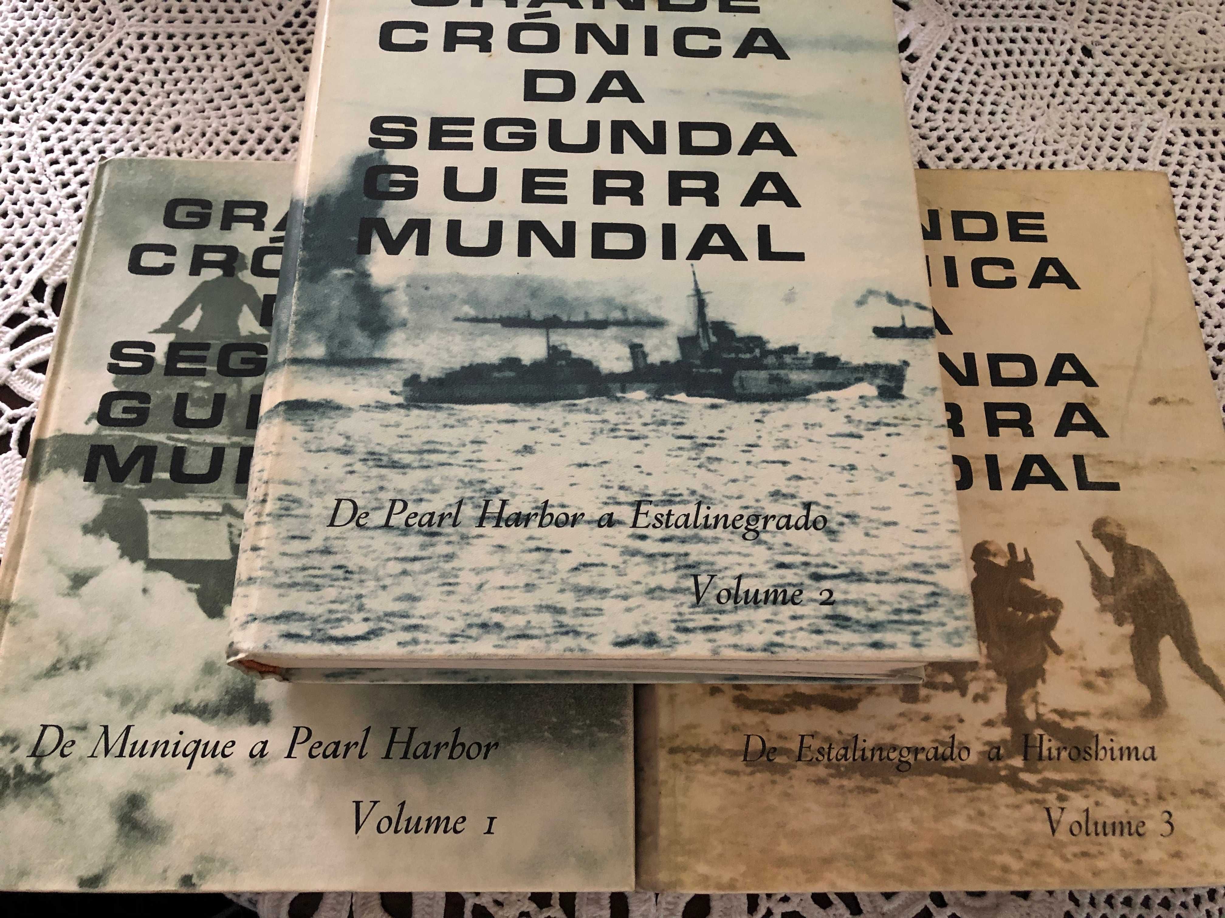 Grande Crónica da Segunda Guerra Mundial - 3 volumes