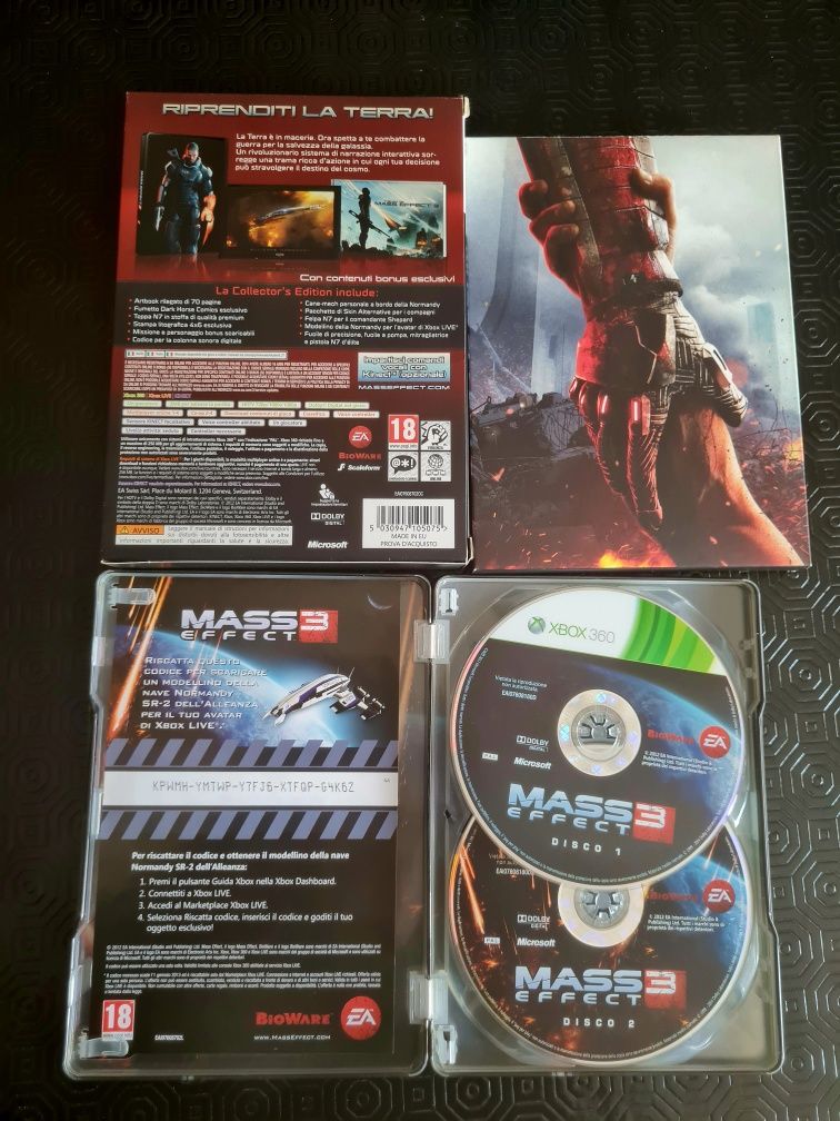 Mass effect 3 edição especial para Xbox 360