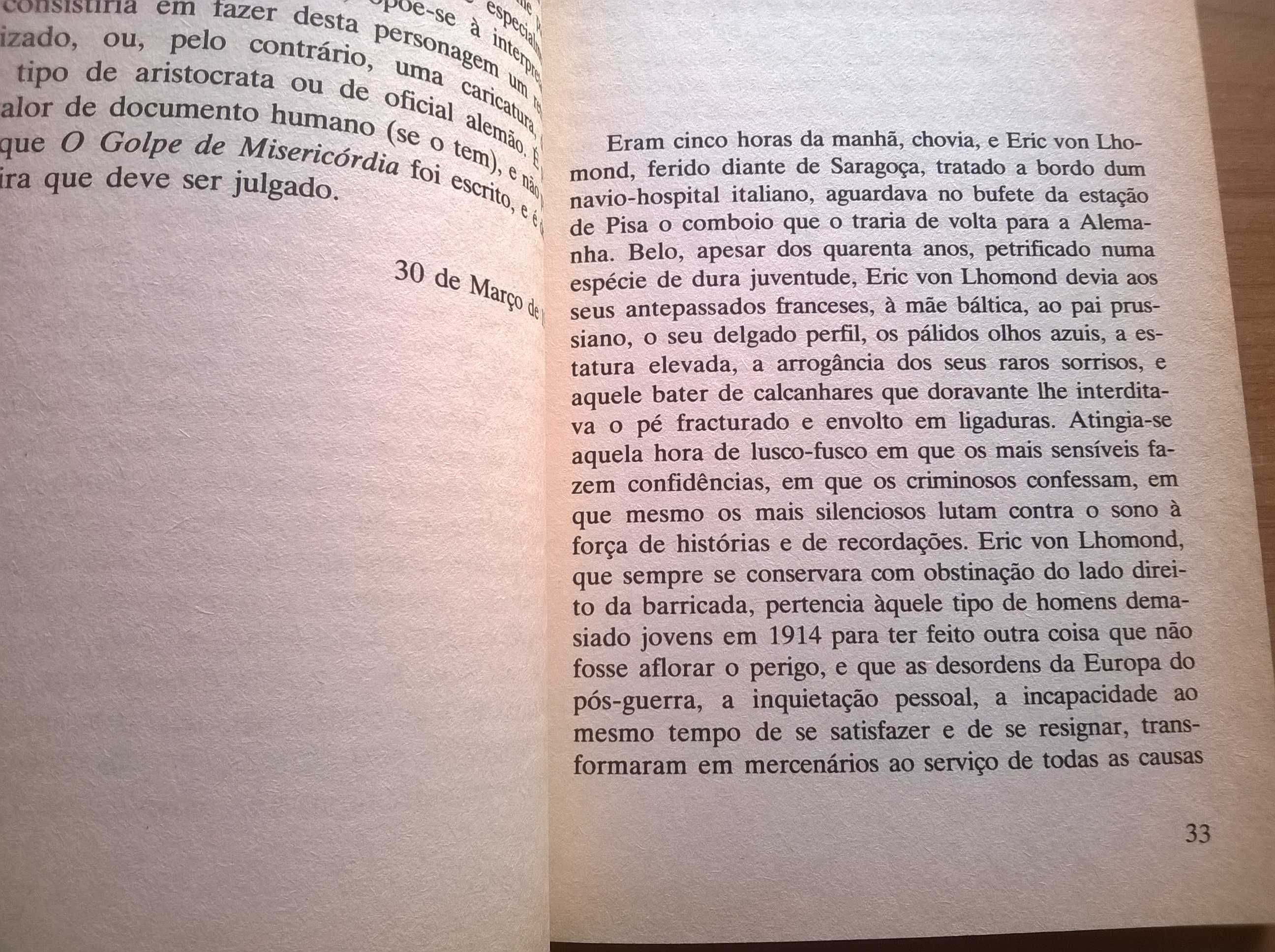 O Golpe de Misericórdia - Marguerite Yourcenar