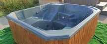 Jacuzzi CAŁOROCZNE nowe podgrzewacz masaż SPA rozmiar 202x192x80cm