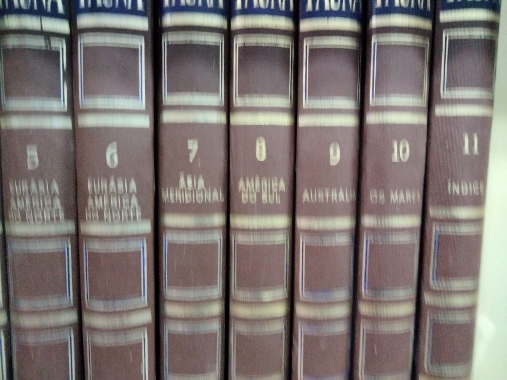 Enciclopédia A Fauna, 11 volumes