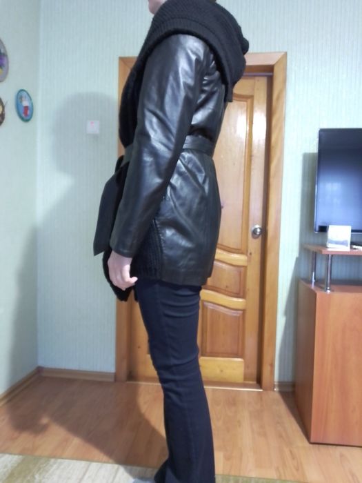 Куртка шкіряна, нова 48-50 розмір