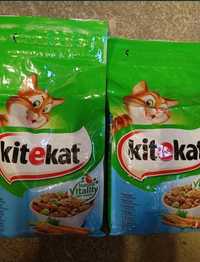 Zestaw 2 opakowań karmy dla kota Kitekat 1, 8 kg z rybą Okazja