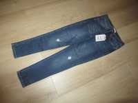 Zara nowe spodnie jeansowe dla dziewczynki 152