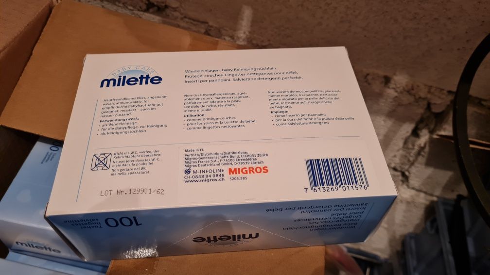 Chusteczki higieniczne Eco Eko Bio dla alergików niemowląt ekologiczne