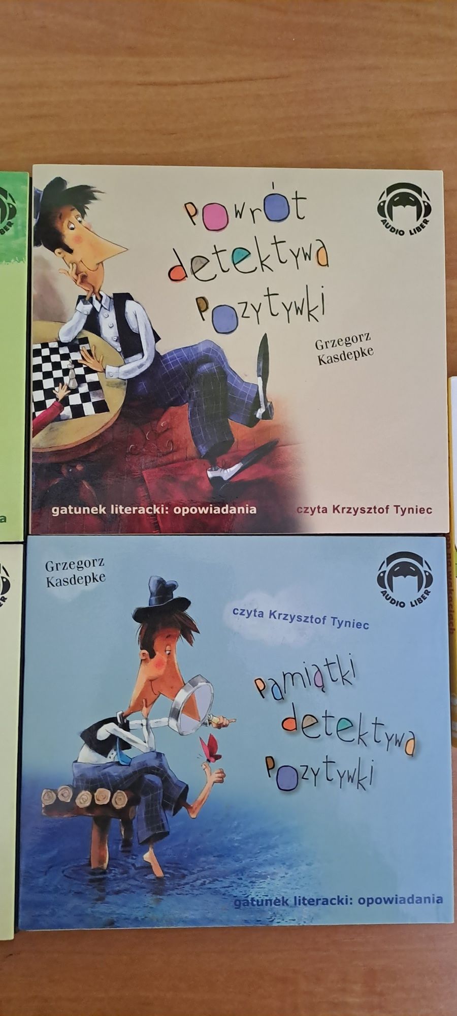 Audiobooki dla dzieci Detektyw pozytywka