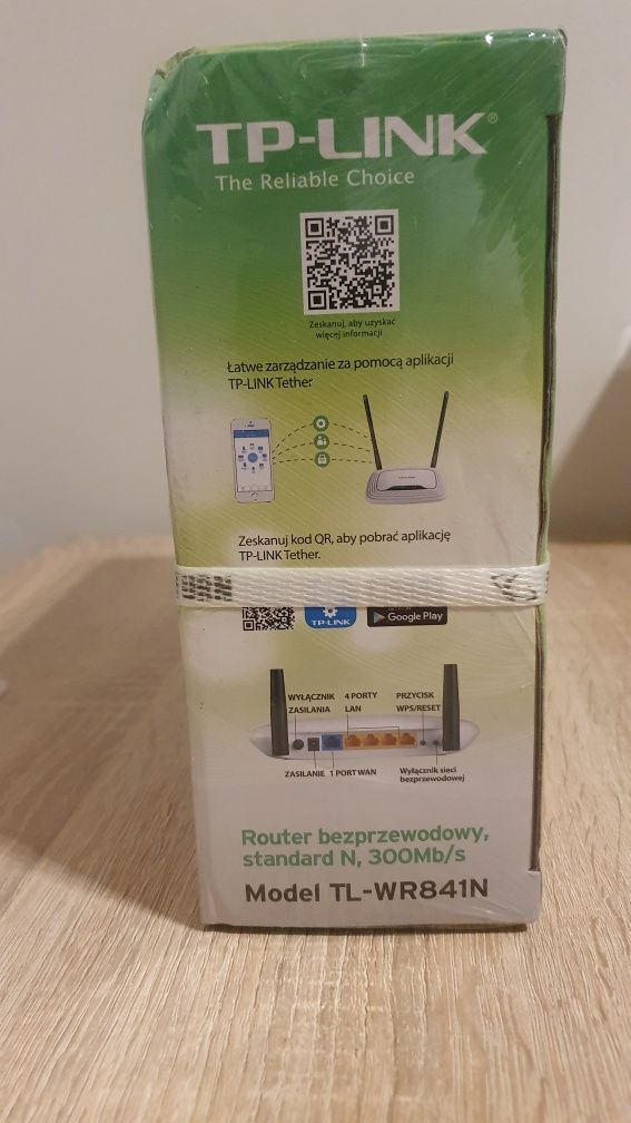 Router bezprzewodowy TP-LINK  TL-WR841N 300Mb/s