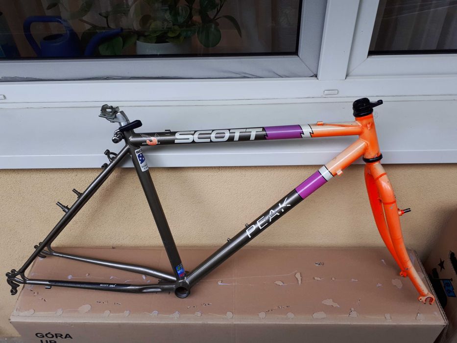 Rama rowerowa Frame- set Scott Peak 16 cali Cro-moly koła 26