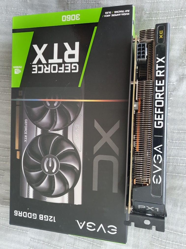 EVGA GeForce RTX 3060 XC GAMING (12G-P5-3657-KR). 12 Gb GDDR6.