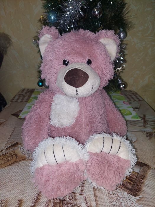 Плюшевый Мишка качественная мягкая игрушка.