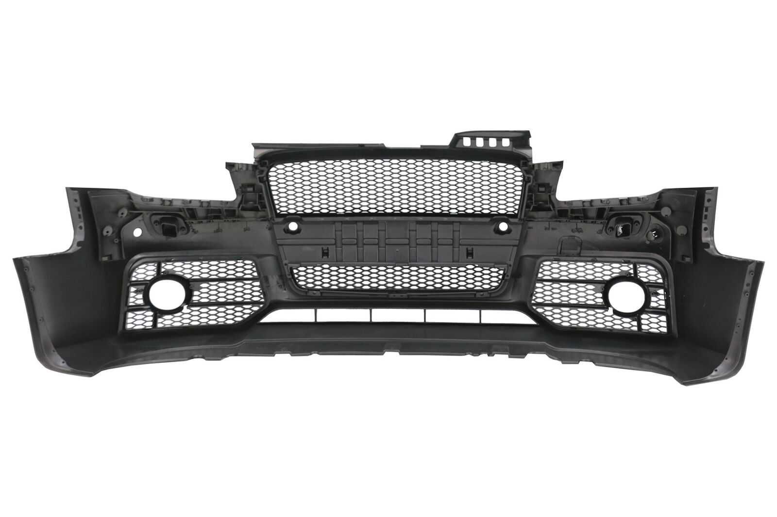 Para-choque frontal grelha preta para Audi A4 B7 2004 a 2008 RS4 Look