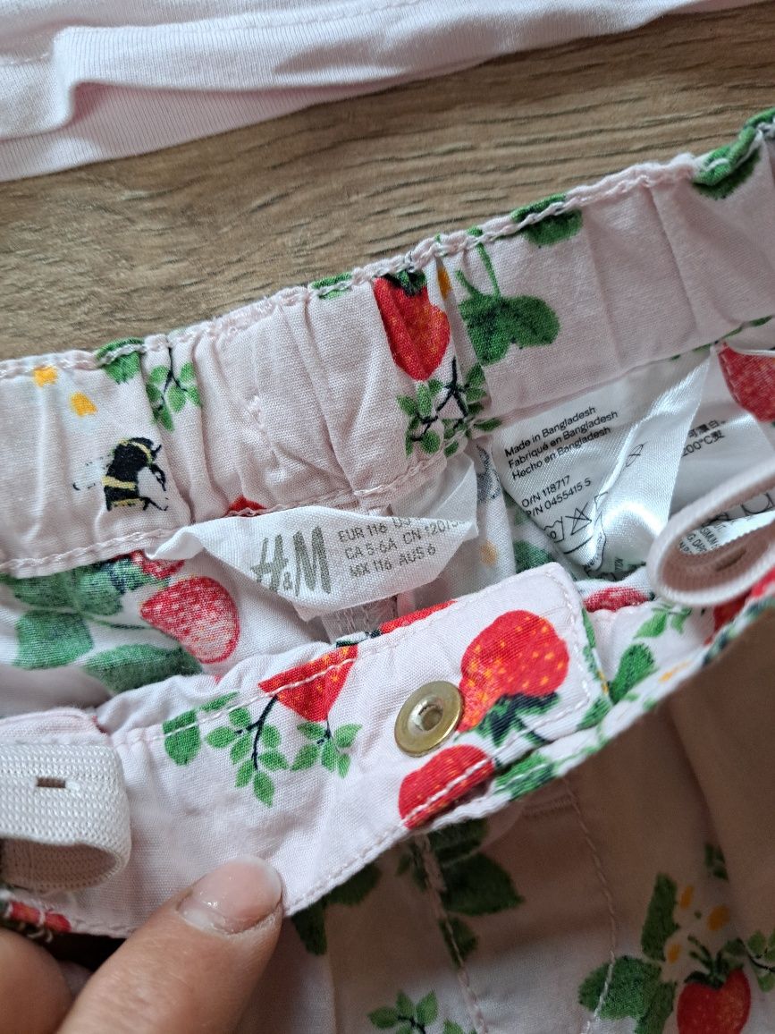 Komplet 110/116 h&m plus getry