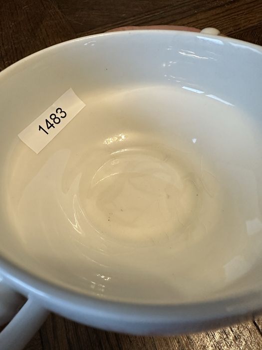 Miska Anglia bulionówka England Dickens Coaching Days bordowa 1483