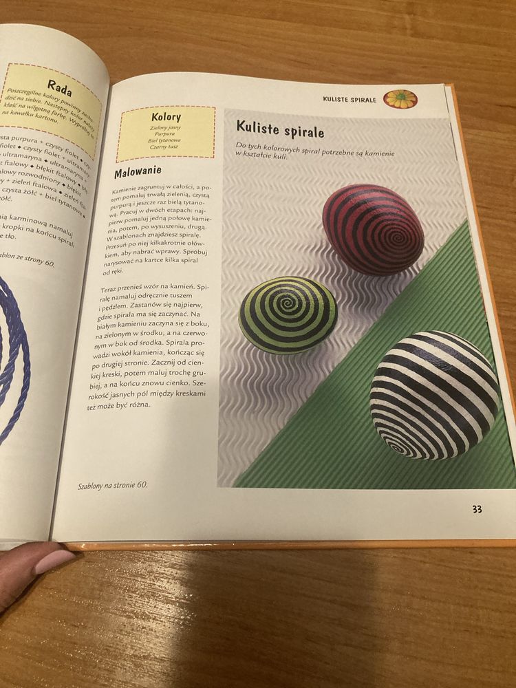 Książka malowanie kamyków Julia Niepmann