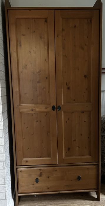 Szafa drewniana Leksvik Ikea